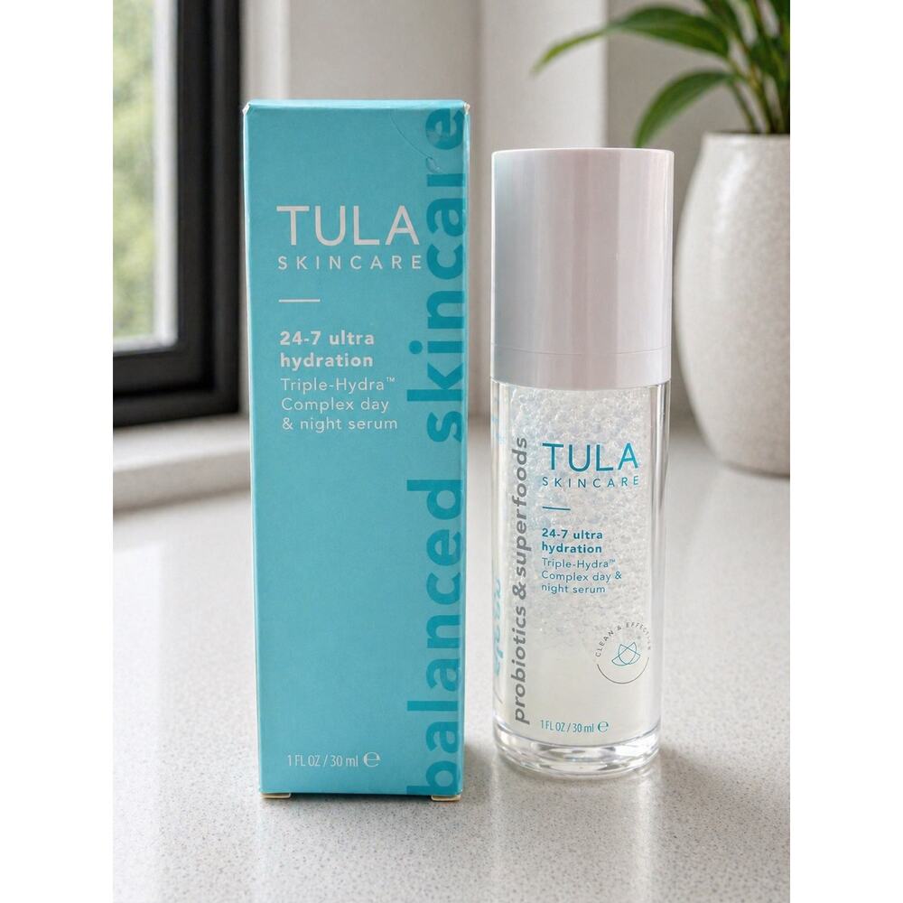 $48 New Tula 24-7 Ultra Hydration
Triple-Hydra Complex Serum